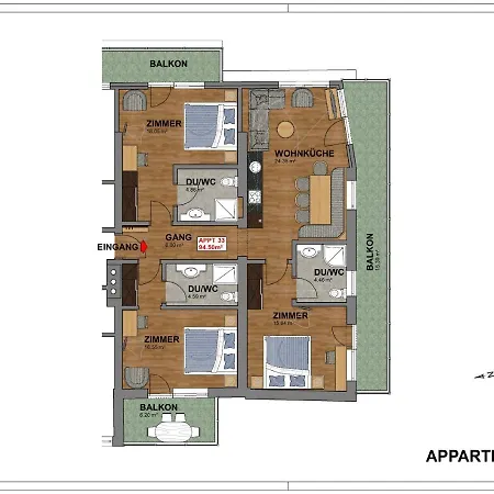 Lägenhet Lakeside By A Casa